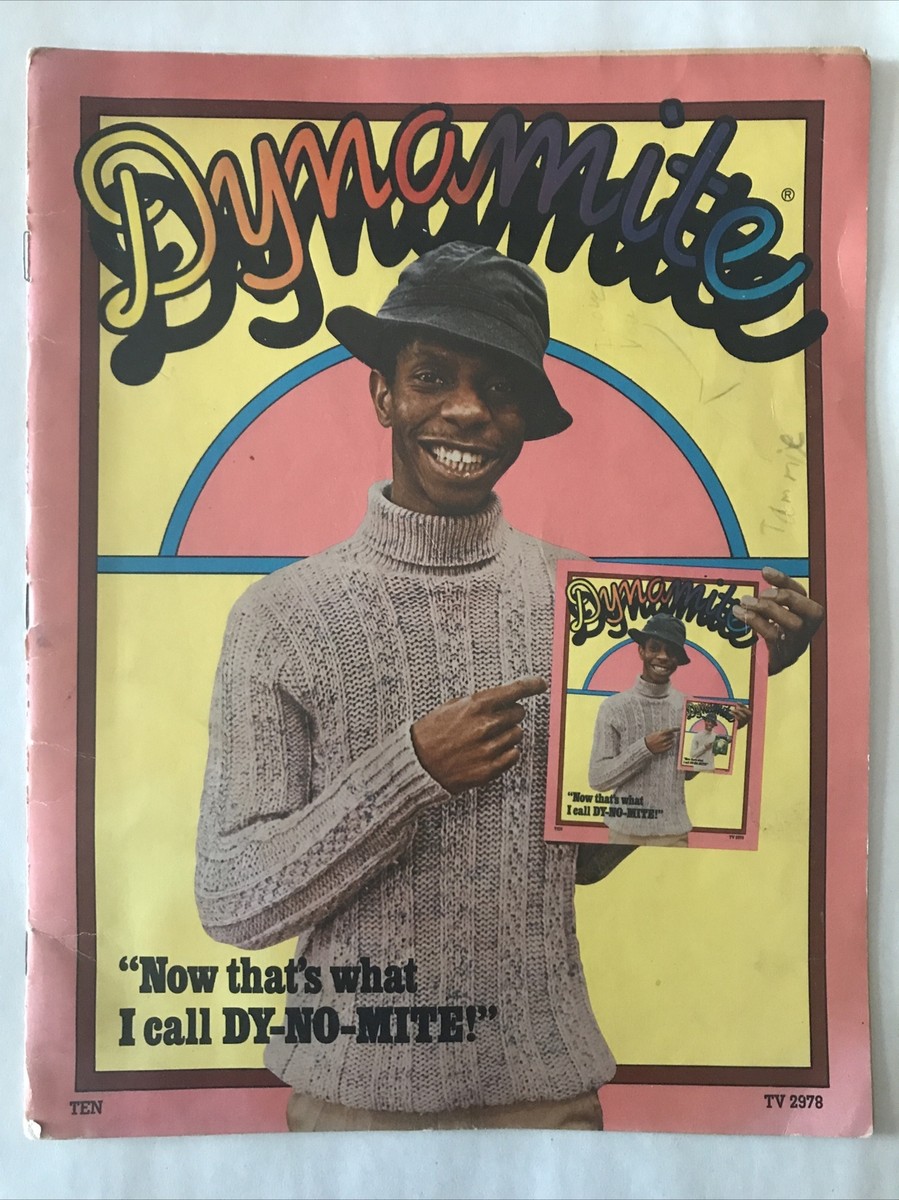 DYNAMITE MAGAZINE-JIMMY WALKER/GOOD TIMES-#10/1975
