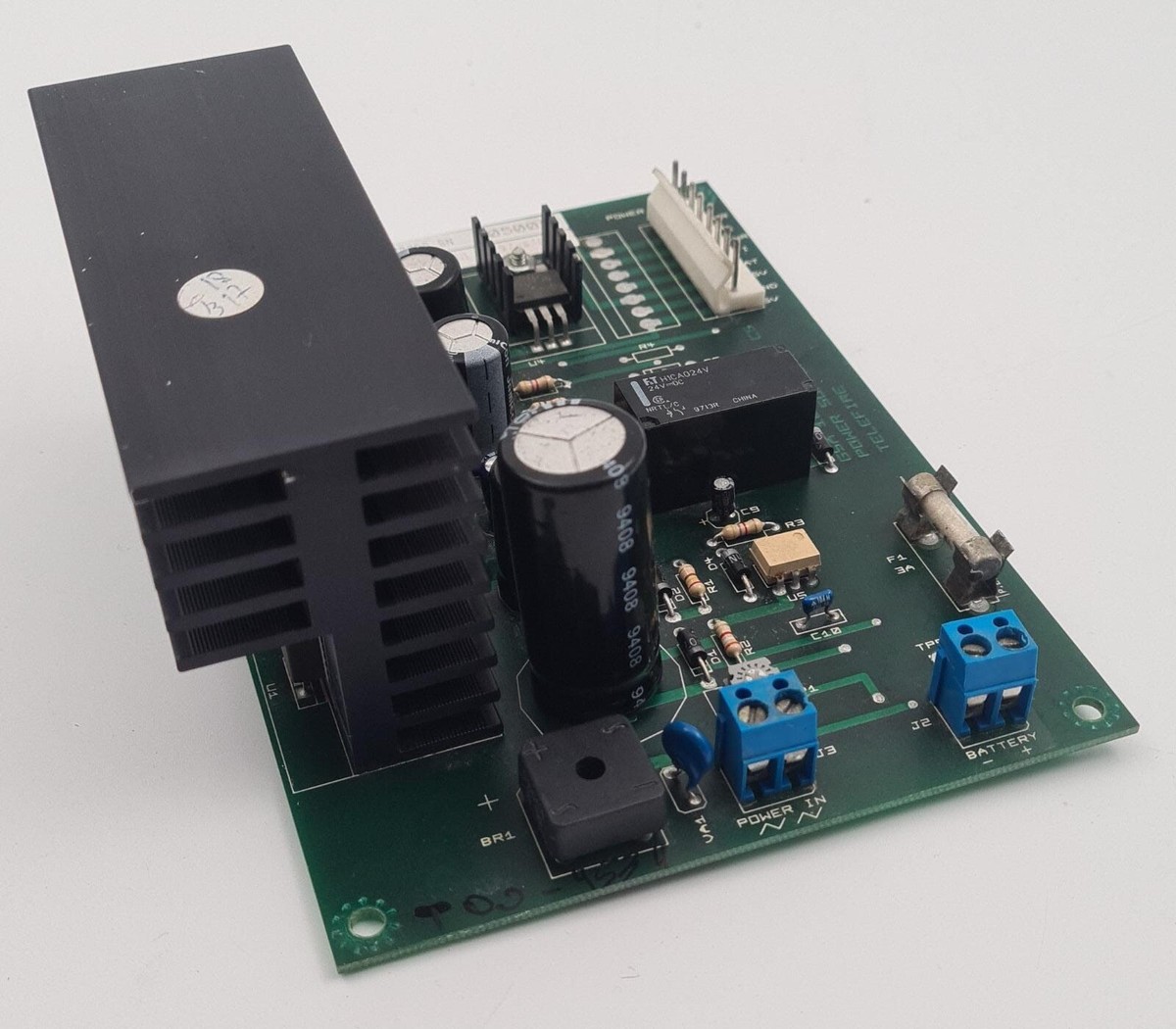 TELEFIRE GSA 1000 REV D CS Power Supply Board to Fire Alarm