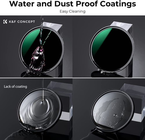 K&F Concept 49/52/55/58/62/67/72/77/82mm ND1000 Filter ND 28 Multi-Layer Coatin - Picture 6 of 128