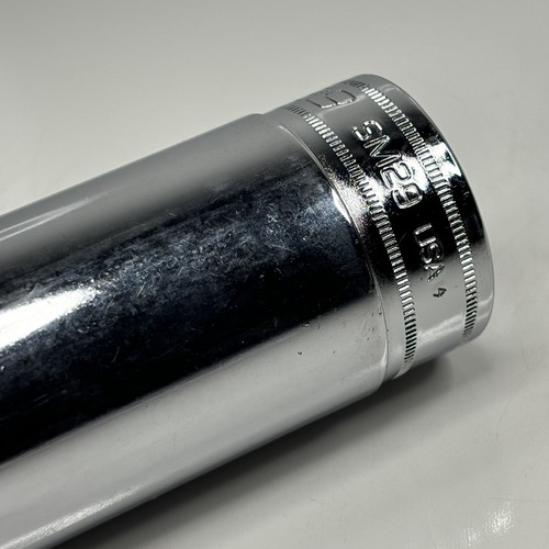 Snap On Tools SM29 1/2 Dr 12Pt Metric 29mm Flank Dr Deep Socket USA MINT 1989 - Picture 6 of 10