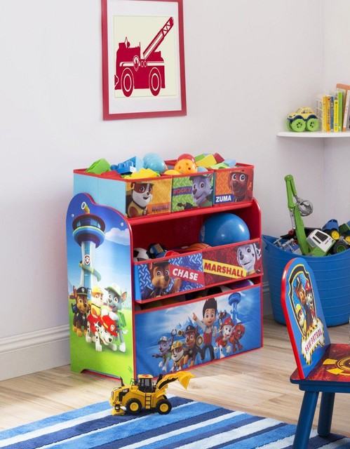 Paw Patrol Kids Toy Organizer Bin Children S Storage Box Bedroom Paw Patrol Kids Toy Organizer Bin