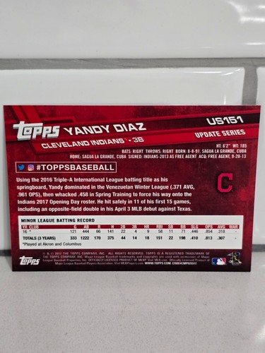 2017 Topps Update Series US1-US180 You Pick! - Picture 285 of 331