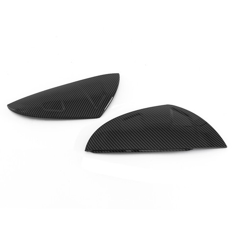 M STYLE CARBON FIBER REPLACEMENT MIRROR COVER CAPS FOR 2019-23 LEXUS IS ES RC LS - Picture 6 of 10
