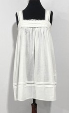 SoieRose 100 Cotton Strappy Victorian Nightgown - SR-1012