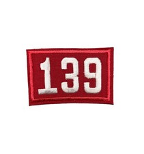 BSA Boy Scouts of America Troop Pack Numbers Numeral  139 Patch