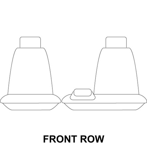 1 ROW CUSTOM WATERPROOF JACQUARD SEAT COVER FOR MAZDA TRAVELLER 84-87 - Picture 8 of 11