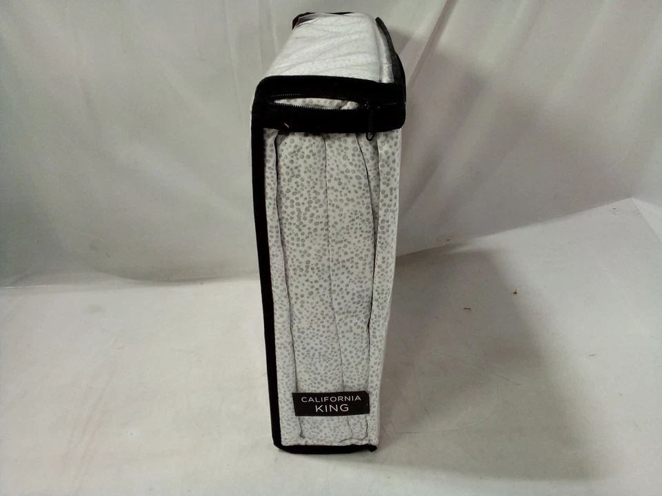 Juego de sábanas Vera Wang California King 300TC, lujoso tejido satinado - Distressed Do Foto 4 de 4