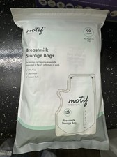 Breast milk storage bags