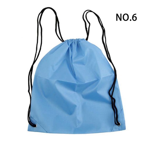 1PC Unisex Drawstring Laundry Bag Waterproof Casual Sport Gym Shooping Backpack - Picture 18 of 24