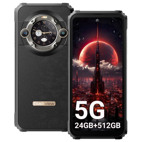 Blackview BL9000 Outdoor Handy 5G 24GB+512GB Smartphone 8800mAh/120W 50MP NFC - Zdjęcie 20 z 21