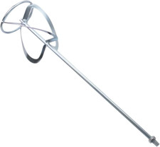 Galvanized Steel Threaded Mixing Rod for Cement and Paint Durable Stirring Stick