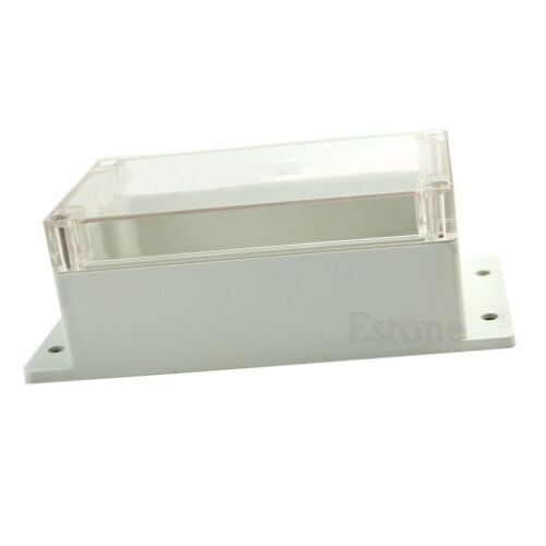158x90x65 mm Klar Wasserdicht Kunststoff Elektronik Projekt Box Gehäuse Abdeckung Case - Bild 3 von 5