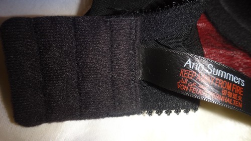 Ann Summers Orange Satin Push Up Bra With Black Lace 36C πΊπΊ - Picture 11 of 14