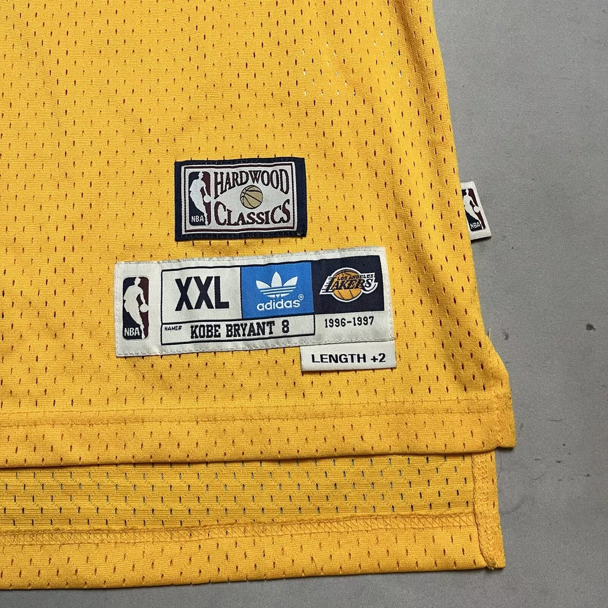 Kobe Bryant Lakers Adidas Hardwood Classics Swingman Jersey