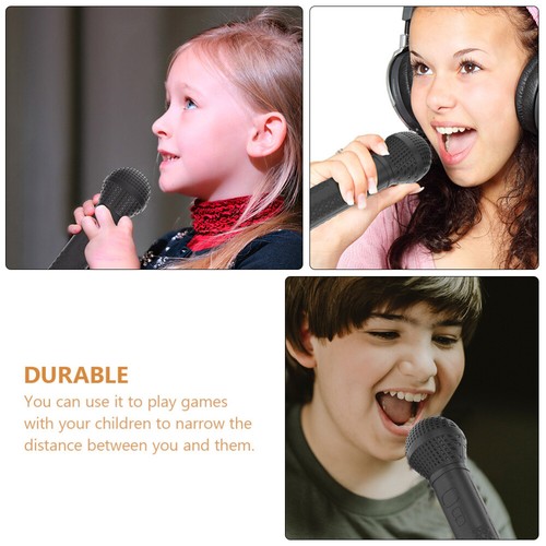 3 Pcs Stage Props Karaoke Toys Microphone Faux for Costume Child Toddler - Bild 12 von 12