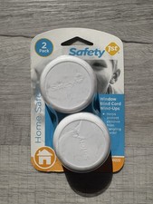 Safety 1st Window Blind Cord Wind-Ups 2 Pack White 00222 - New/Unopened