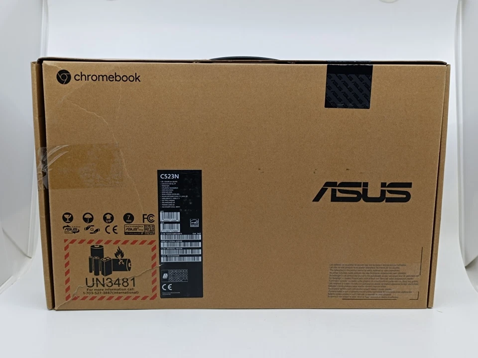 ASUS Chromebook C523 Intel Celeron N3350 4GB RAM 64GB SSD 15.6" Touch_2,6_6 - Bild 2 von 4