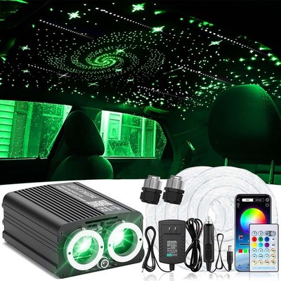 1200*4m Headliner Star Light kit Roof Twinkle Meteor Ceiling Lights Fiber Optic