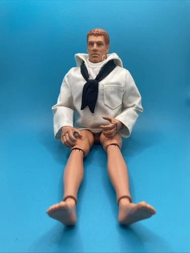 G I JOE 12 Inch HASBRO 1/6 Scale BODY ACTION FIGURE Lot 15 Navy Sailor
