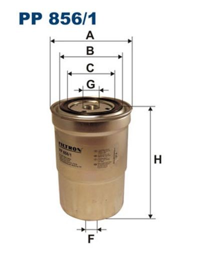 Fits FILTRON PP 856/1 FUEL FILTER