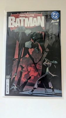 ABSOLUTE BATMAN #3 1st PRINTING  NICK DRAGOTTA COVER Brand New 