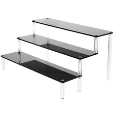 Scaffali Espositore per Venditori Vetrina Scaffale Stand Porta Snack Organizer