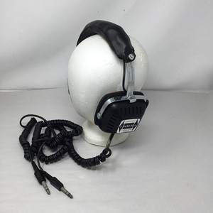 Vintage 4-Channel Stereo Headphones Square Padded Realistic Nova 44 Not Tested