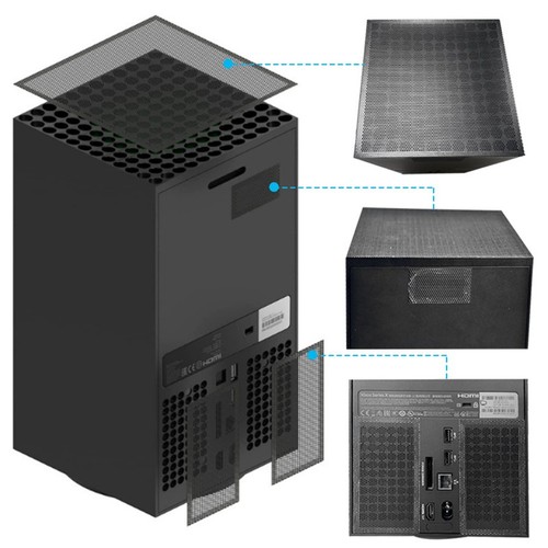 1 Ensemble Couvercle -PoussièRe pour Filtre Ventilateur Refroidissement pou2644 - Photo 4/9