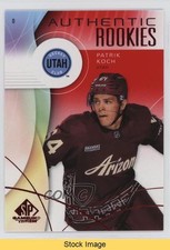 2024-25 Upper Deck SP Game Used Authentic Rookies Red Patrik Koch #268 READ 5ya