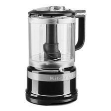 KitchenAid 5 Cup Food Chopper with Multi-Purpose Blade & Whisk, Onyx Black