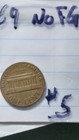 1969 Lincoln Memorial Small Cent No FG Variety Denver Business BN Copper — photo 2