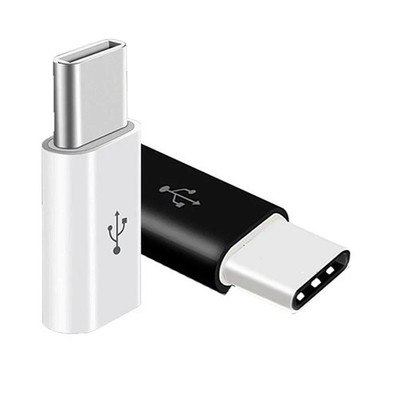 5 Pack Micro USB to Type C Adapter Converter Micro-B to USB-C Connector USA SAYA