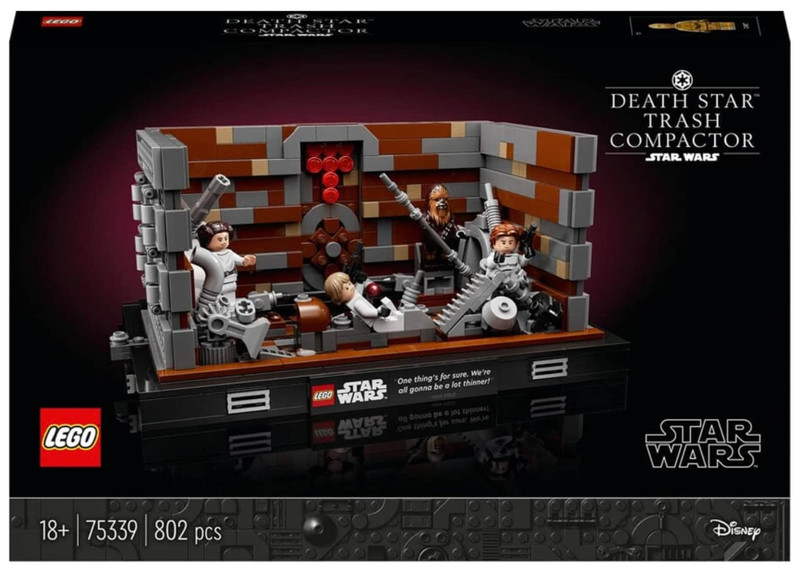 LEGO Star Wars 75339 Death Star Trash Compactor Diorama - Brand New & Sealed