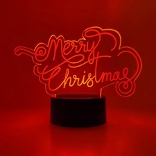 NonBrand Światło LED merry christmas NonSport Białe