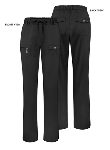 Adar Pro Scrubs For Women - Tall Skinny Leg Yoga Scrub Pants - Picture 159 of 203