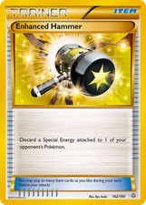 Enhanced Hammer 162/160 Secret Rare Primal Clash Pokemon Holo Lightly Played