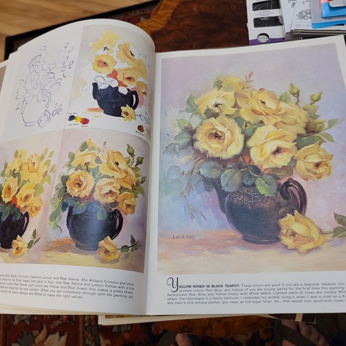 Vintage Wie man Rosen und andere Blumen malt Buch Lola Ades Walter Foster 10x14 - Bild 5 von 9