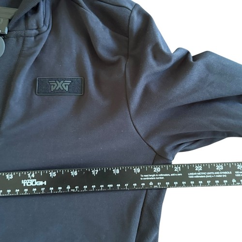 NWT PXG Parsons Xtreme Everyday Stretch Full Zip Logo Hoodie Black Men's Small - Picture 12 of 16