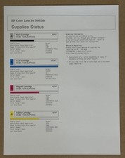 Set of 4 Genuine OEM HP 410A Toner CF410A CF411A CF412A CF413A M477 M452 Printer