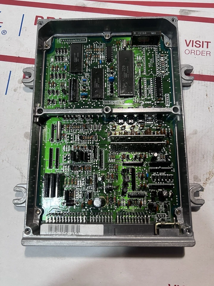 Honda Civic & Del Sol 1992-1995 ecu 37820-p06-a50 1,5 l A/T ECM módulo informático Foto 2 de 4