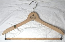 Vintage Crown Hotel Yamato City, Kanagawa Japan Wooden Suit Hanger