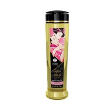 Shunga Erotic Massage Oil - 8 fl oz 240 ml - Aphrodisia - Rose Petals