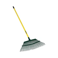 SEYMOUR MIDWEST 43106GRA Leaf Rake,Steel,48 in. Handle,Straight 32MJ58