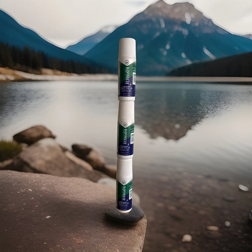 (Pack de 3) Biofreeze Overnight Roll-On | Aroma lavanda | ENVÍO GRATUITO Foto 3 de 3