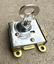 29-S Lock & Key 3 Slot AE A/E Payphone Automatic Electric Western Electric 29S