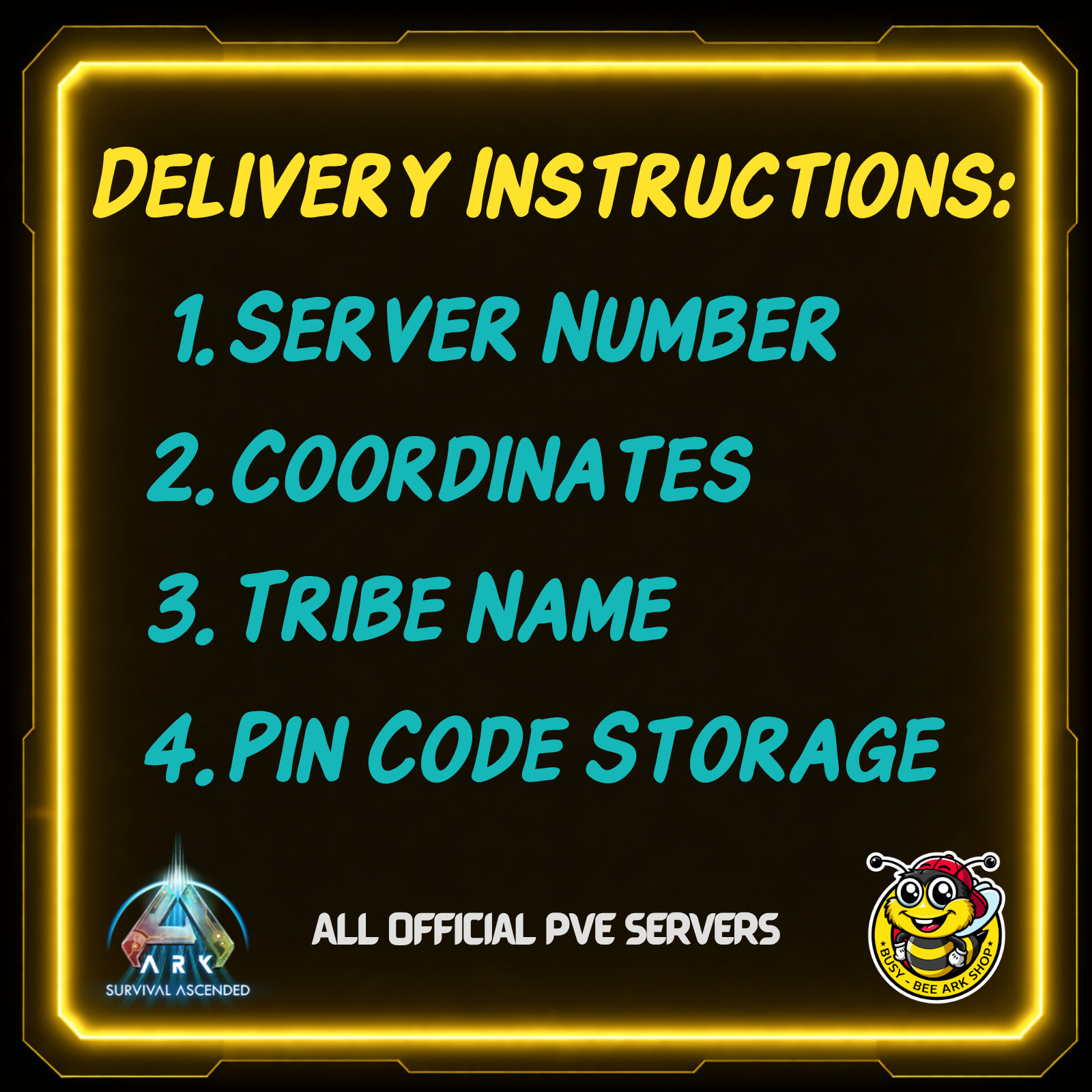 ARK-Survival-Ascended-TEK-Behemoth-Gateway-Set-PvE-Ufficiale-BusyBee foto 2