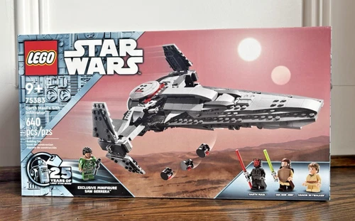Lego 75383 Darth Maul's Sith Infiltrator Star Wars Set Retired NEW in Box Sealed
