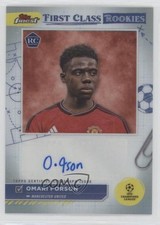 2023-24 Finest UEFA Club Competitions First Class Rookies Omari Forson Auto x2o