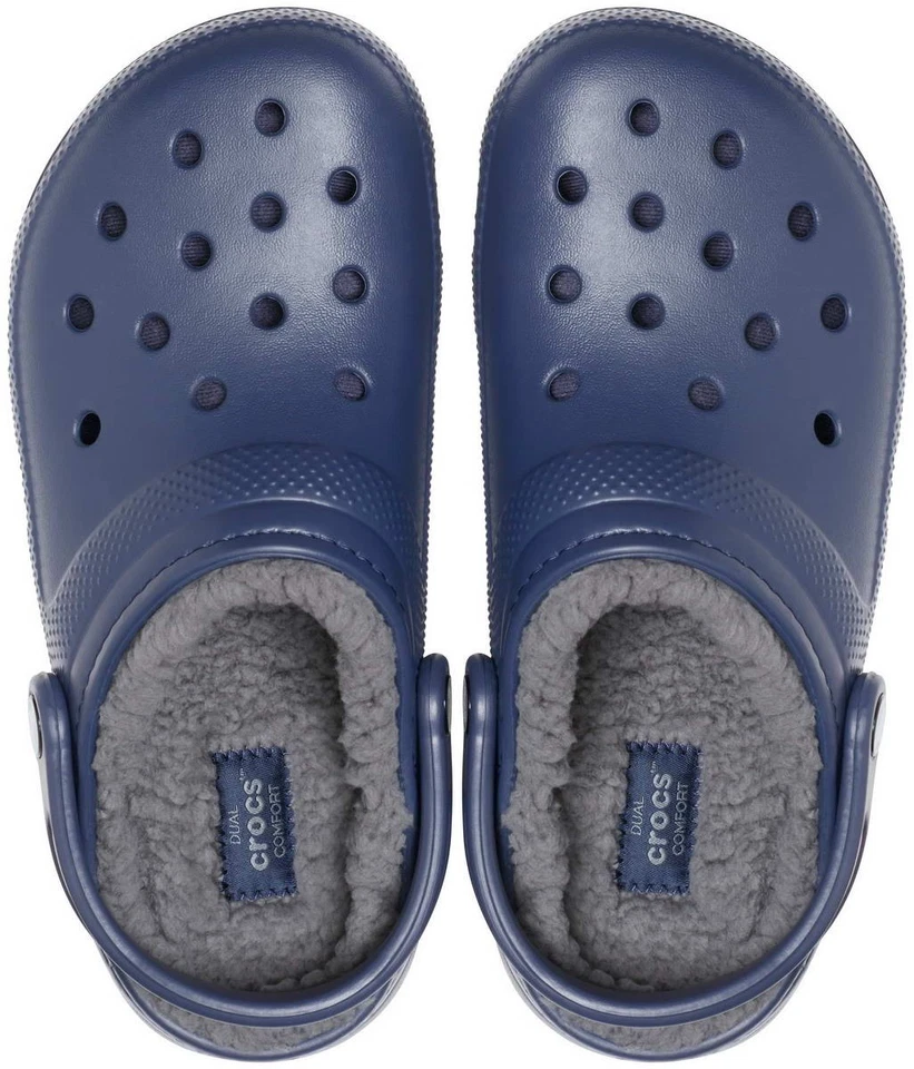 Crocs Clogs Cayman Classic lined 459 Blau Sandale Pantolette Warm 203591 459 - Bild 4 von 4