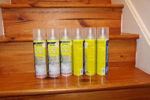 Tile Guard One Step Grout Sealer Walk and Seal Nozzle Aerosol Cans 15 Oz (Qty 6)
